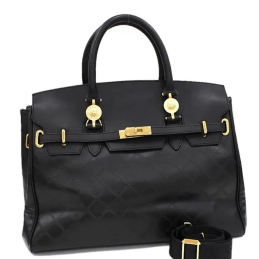 Versace sunburst tote bag